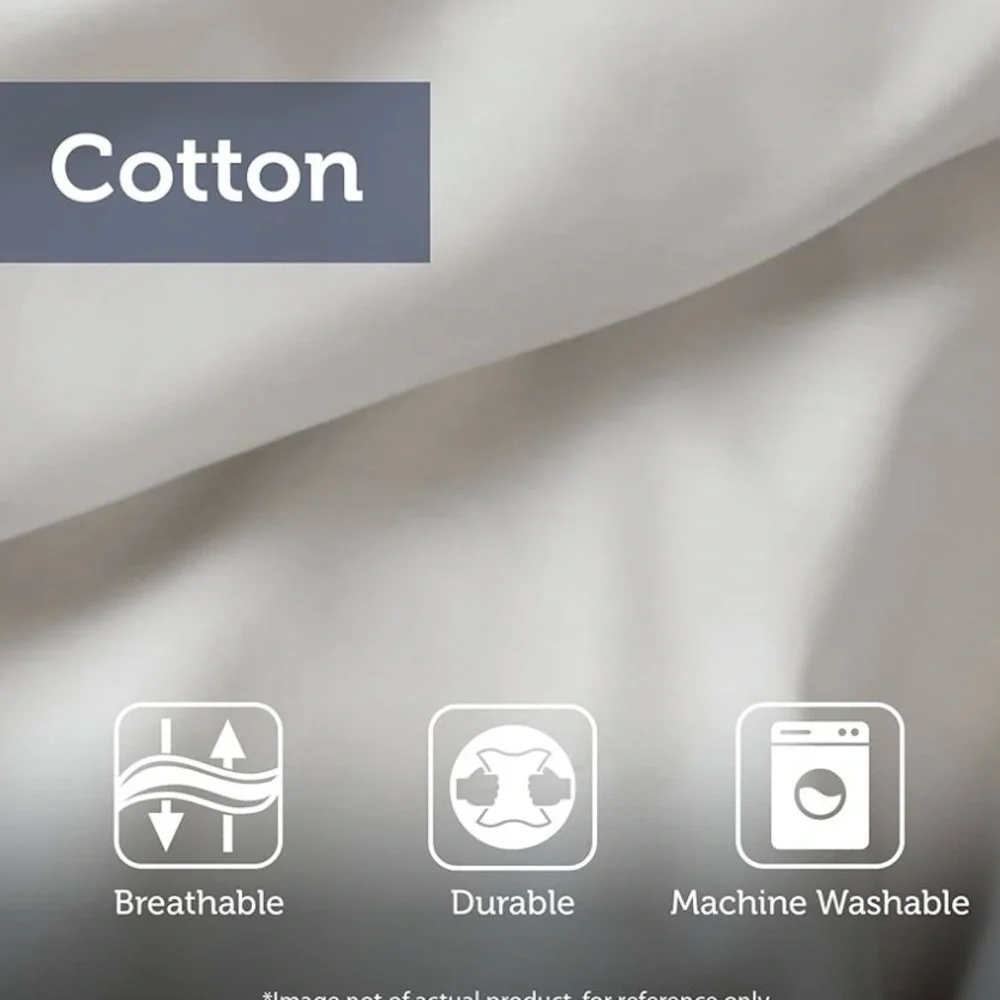 Madison Park Kate White Cotton Seersucker Duvet Cover Set Queen - Picture 3 of 7